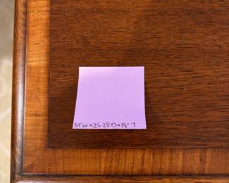 R44 - $175. Solid Oak Coffee Table. Measures 51" wide x 25.25" x 18" tall. Has 2 drawers that open easily and run almost all the way through. Excellent vintage condition!