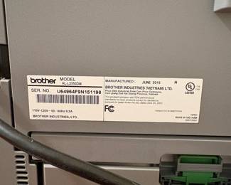 R13 - $40. Brother hl-l2350dw wireless printer. 