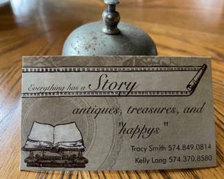 If you or anyone you know is looking for an estate sale company, give us a call. We have excellent references. Our goal is always to make it as stress-free on the family as possible.