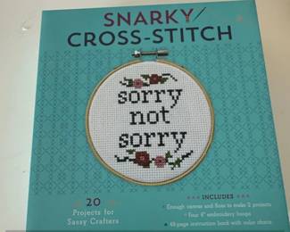 Snarky CrossStitch Kit Projects for Sassy Crafters