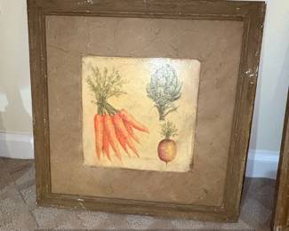 Set of Belle Maison Art French Vegetable Print Sets second image