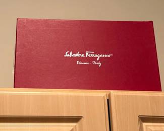 Salvatore Ferragamo Red Shoe Box B