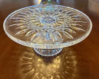 Godinger Dublin Crystal Cake Stand