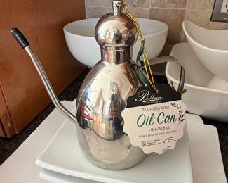 Balduzzi Stainless Steel Oil Can