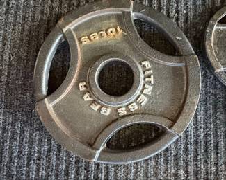 Fitness Gear LB Cast Iron Grip Weight Plate
