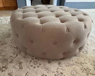 Safavieh Charlene Tufted Round Ottoman second image
