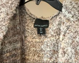 Cynthia Rowley Womens Sleeveless Knit Vest second image