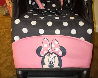 Disney Baby Minnie Mouse Simple Fold LX Travel System Stroller fourth image
