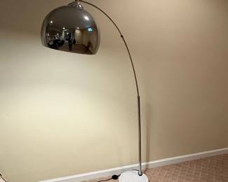 Arc Floor Lamp with Marble Base