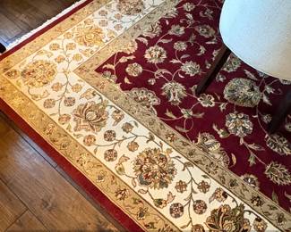 Safavieh Lyndhurst Collection Red Floral Area Rug