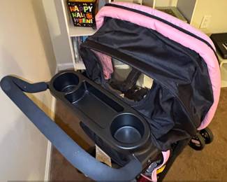 Disney Baby Minnie Mouse Simple Fold LX Travel System Stroller second image