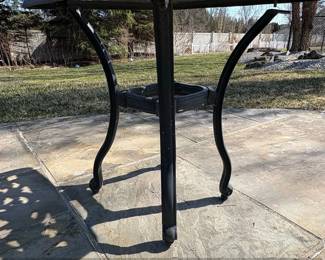 Hanamint Tuscany Collection Cast Aluminum Side Tables Set of 3 third image