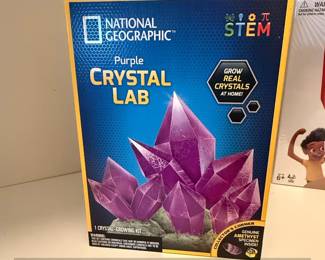 National Geographic Purple Crystal Lab Kit