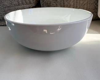 Better Homes  Gardens White Porcelain Round Serving Bowl
