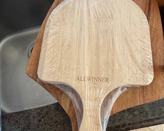 Allwinner Bamboo Pizza Peel Set  Pack
