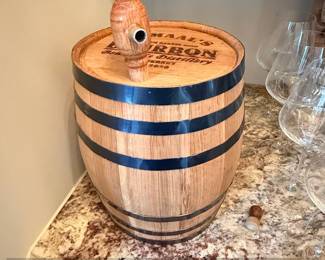 Kamaals Bourbon Premium Barrel Aged Oak Dispenser