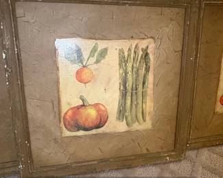 Set of Belle Maison Art French Vegetable Print Sets fourth image