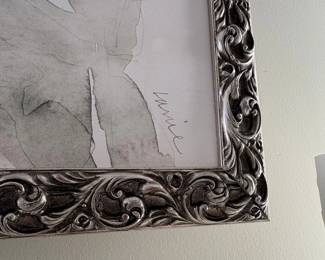 Floral Botanical Print Framed Wall Art second image