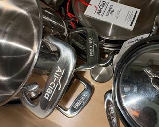 AllClad D Stainless Steel Cookware Set second image