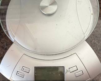 Martha Stewart Glass Top Digital Kitchen Scale second image