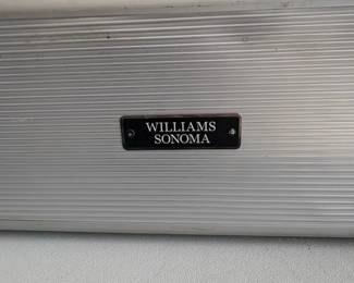 Williams Sonoma Stainless Steel BBQ Grill Tool Set with Case