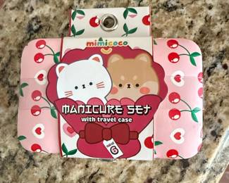 Mimicoco Manicure Set with Travel Case