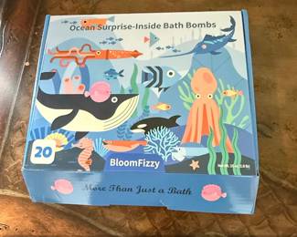 BloomFizzy Ocean Surprise Bath Bombs  Count