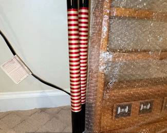 Wooden Billiard Cue Rack with Scorekeepers and Balls third image