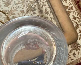 Large Cut Crystal Vase  Mikasa Germany third image