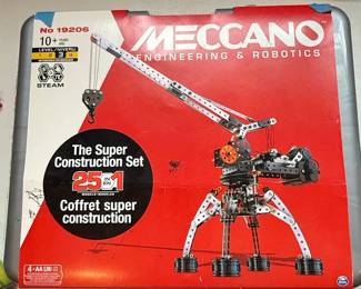 Meccano Engineering  Robotics The Super Construction Set in