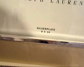 Ralph Lauren Mayfield Gold Leather Frame x Silverplate second image