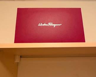 Salvatore Ferragamo Red Shoe Box
