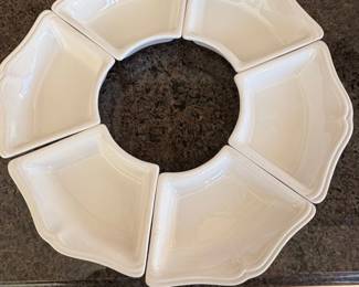 Princess House Marbella Piece Relish Tray