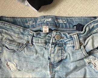 Cat  Jack Girls Distressed Denim Shorts Size L (10/12)