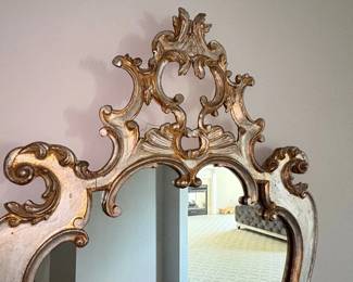 Ornate Giltwood Rococo Revival Mirror third image