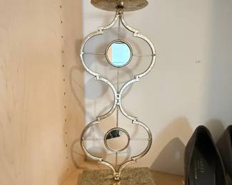 Moroccan Style Mirrored Candle Holder