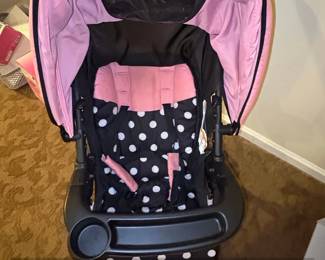 Disney Baby Minnie Mouse Simple Fold LX Travel System Stroller third image