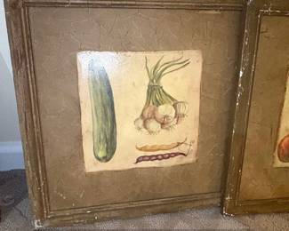 Set of Belle Maison Art French Vegetable Print Sets third image
