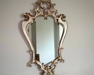Ornate Giltwood Rococo Revival Mirror