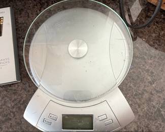 Martha Stewart Glass Top Digital Kitchen Scale