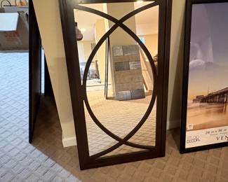 Studio Decor Intersecting Oval Mirror