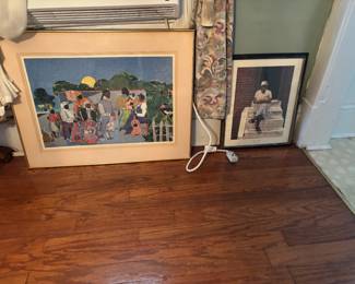 Vintage Quilting Time Print Wall Art, Vintage Memories Grandma Print Wall Art