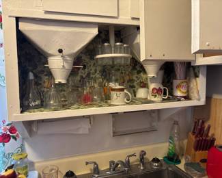 Dishes, UnderCabinet Spice Rack, etc.