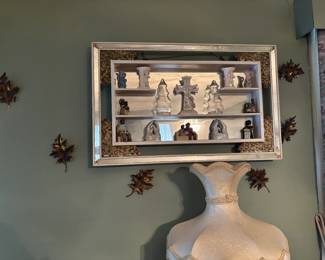 Framed Wall Shadow Box, Tabletop Figurines