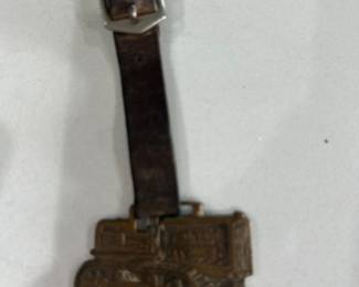 Caterpillar advertising watch fob 