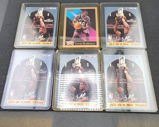 6 David Robinson NBA Cards