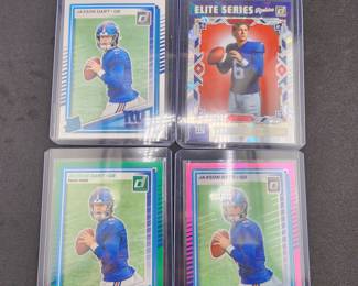 4 Jaxson Dart 2025 Panini Rookie Cards