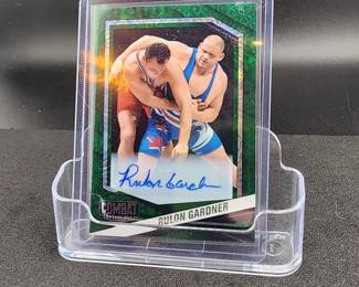 2025 Panini Combat Anthology #40 Rulon Gardner Autographed Card