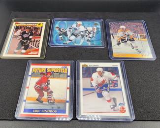5 NHL Hockey Cards Wayne Gretzky & Others