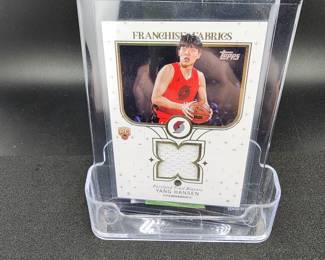 2025 Topps Franchise Fabrics #FF-YH Yang Hansen Card